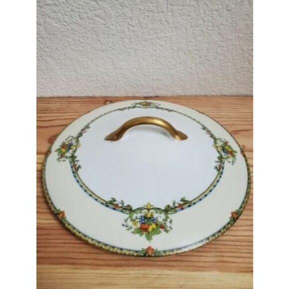 Noritake Barcelona Round Covered Vegetable Bowl ~~LID ONLY~~ 7 1/4" Replacement - Picture 3 of 8
